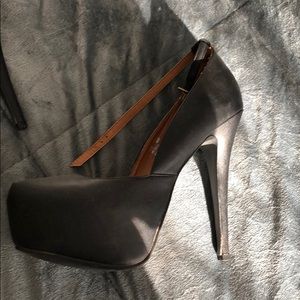 Six inch stilletos with platform